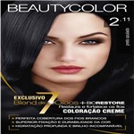 Ficha técnica e caractérísticas do produto Tintura Permanente Beauty Color 2.11 Preto Azulado - Sem Marca