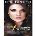 Ficha técnica e caractérísticas do produto Tintura Permanente Beauty Color 4.0 Castanho Natural - Sem Marca