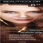 Ficha técnica e caractérísticas do produto Tintura Permanente Beauty Color 45g 6.34 Chocolate - Sem Marca