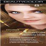 Ficha técnica e caractérísticas do produto Tintura Permanente Beauty Color 45g 8.0 Louro Claro - Sem Marca