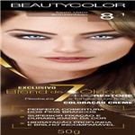 Ficha técnica e caractérísticas do produto Tintura Permanente Beauty Color 45g 8.1 Louro Claro Acinzentado - Sem Marca
