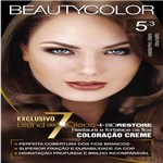 Tintura Permanente Beauty Color 5.3 Castanho Claro Dourado - Sem Marca