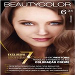 Ficha técnica e caractérísticas do produto Tintura Permanente Beauty Color 6.34 Chocolate - Sem Marca