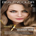 Ficha técnica e caractérísticas do produto Tintura Permanente Beauty Color 7.1 Louro Natural Acinzentado - Sem Marca
