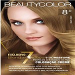 Ficha técnica e caractérísticas do produto Tintura Permanente Beauty Color 8.0 Louro Claro - Sem Marca
