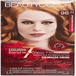 Ficha técnica e caractérísticas do produto Tintura Permanente Beauty Color 96.44 Ruivo Claro Indecifravel - Sem Marca