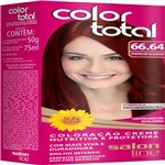 Tintura Permanente Color Total 66.64 Vermelho Glamour - Sem Marca