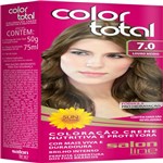 Tintura Permanente Color Total 7.0 Louro Médio - Sem Marca