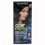 Ficha técnica e caractérísticas do produto Tintura Permanente Garnier Nutrisse Cor Intensa Preto Azulado 2.8