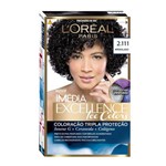 Ficha técnica e caractérísticas do produto Tintura Permanente L Oréal Imédia Creme Kit 2+ Preto Poderoso - Imedia