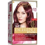 Ficha técnica e caractérísticas do produto Tintura Permanente L Oréal Imédia Creme Kit Vermelho Vinho 5546
