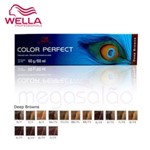 Ficha técnica e caractérísticas do produto Tintura Profissional Wella Color Perfect - 6/73 Louro Escuro Marrom Dourado 60G