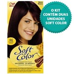 Ficha técnica e caractérísticas do produto Tintura Soft Color Novo Borgonha 46 + Tintura Soft Color 46 Borgonha - Soft Color