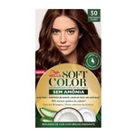 Ficha técnica e caractérísticas do produto Tintura Soft Color Sem Amônia Castanho Claro 50 Kit