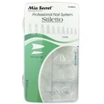 Ficha técnica e caractérísticas do produto Tip | Stiletto | Clear | 500 Pçs | Mia Secret