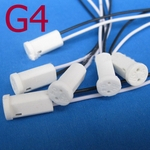 Ficha técnica e caractérísticas do produto Summer Titular G4 base de cerâmica Prevenção Fire Wire Adapter halogênio conector do soquete para lâmpada LED 12V