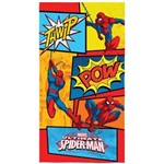Ficha técnica e caractérísticas do produto Toalha Aveludada Infantojuvenil Lepper Spider-Man Ultimate em Algodão e Poliéster com 1 Peça - Colorida