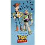 Ficha técnica e caractérísticas do produto Toalha Aveludada Infantojuvenil Lepper Toy Story em Algodão e Poliéster com 1 Peça - Azul