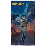 Ficha técnica e caractérísticas do produto Toalha Aveludada Transfer Batman 1 Peça Azul - Lepper