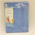 Ficha técnica e caractérísticas do produto Toalha Banho com Capuz para Bordar Azul - Baby Joy Incomfral