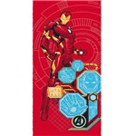 Ficha técnica e caractérísticas do produto Toalha Banho Infantil Felpuda Avengers Vingadores Lepper 3