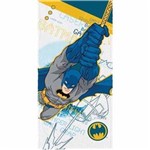 Ficha técnica e caractérísticas do produto Toalha Banho Infantil Felpuda Batman Lepper Oficial #3 - BRANCO