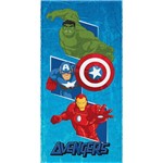 Ficha técnica e caractérísticas do produto Toalha Banho Infantil Felpuda Vingadores Avengers Lepper 4