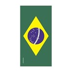 Ficha técnica e caractérísticas do produto Toalha Brasil de Banho Oficial 1,40x0,70 Buettner - VERDE