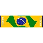 Ficha técnica e caractérísticas do produto Toalha Brasil Esportiva Faixa Oficial Buettner 0,30 X 1,10 M - AMARELO