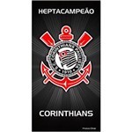 Ficha técnica e caractérísticas do produto Toalha Buettner Veludo Estampado Corinthians HeptaCampeao