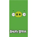 Ficha técnica e caractérísticas do produto Toalha Camesa Aveludada Angry Birds Verde