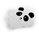 Toalha com Capuz Infanti Panda