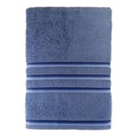 Ficha técnica e caractérísticas do produto Toalha de Banho Algodão Classic 420g/m 24 Fios Retorcido Extra Maciez -Azul Infinity - Appel