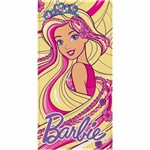 Ficha técnica e caractérísticas do produto Toalha de Banho Barbie Felpuda Infantil Full Print