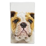 Ficha técnica e caractérísticas do produto Toalha de Banho Cachorro Collie Portrait 135x70cm - Branco