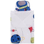 Toalha de Banho com Capuz - Astronauta - Colibri