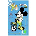 Ficha técnica e caractérísticas do produto Toalha de Banho Disney Mickey Futebol - Santista - Azul Bebê