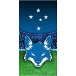 Ficha técnica e caractérísticas do produto Toalha de Banho e Praia Time Aveludada Cruzeiro Mascote - Azul Royal