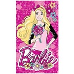 Ficha técnica e caractérísticas do produto Toalha de Banho Estampada 100% Algodão Barbie Flower - Santista - Pink