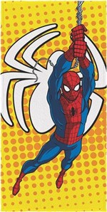 Ficha técnica e caractérísticas do produto Toalha de Banho Estampada 60x120cm Spider-Man Lepper
