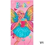 Ficha técnica e caractérísticas do produto Toalha de Banho Felpuda Barbie Reino do Arco-Íris - Lepper - U - V4