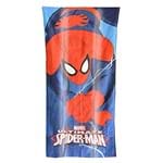 Ficha técnica e caractérísticas do produto Toalha de Banho Felpuda Estampada Spider Man Ultimate B
