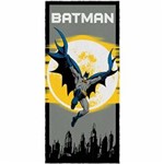 Ficha técnica e caractérísticas do produto Toalha de Banho Infantil Batman - PRETO