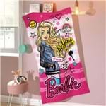 Ficha técnica e caractérísticas do produto Toalha de Banho Infantil Dohler -Velour Estampada Barbie