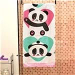 Ficha técnica e caractérísticas do produto Toalha de Banho Infantil Estampada Lepper Panda Menina Panda Menina