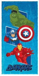 Ficha técnica e caractérísticas do produto Toalha de Banho Infantil Felpuda Estampada Avengers - Lepper