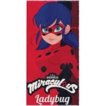 Ficha técnica e caractérísticas do produto Toalha de Banho Infantil Ladybug Miraculous02 Felpuda Lepper