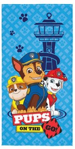 Ficha técnica e caractérísticas do produto Toalha de Banho Infantil Lepper Patrulha Canina Azul - Avenida