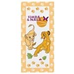 Ficha técnica e caractérísticas do produto Toalha de Banho Infantil Rei Leão Simba e Nala