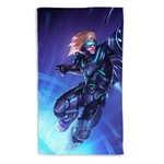 Ficha técnica e caractérísticas do produto Toalha de Banho League Of Legends Ezreal Pulsefire Portrait 135x70cm - Azul